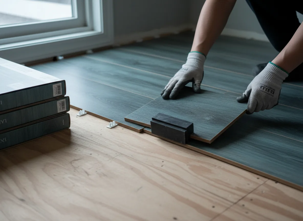 Luxury Vinyl Plank Installation company in Fairburn, SD